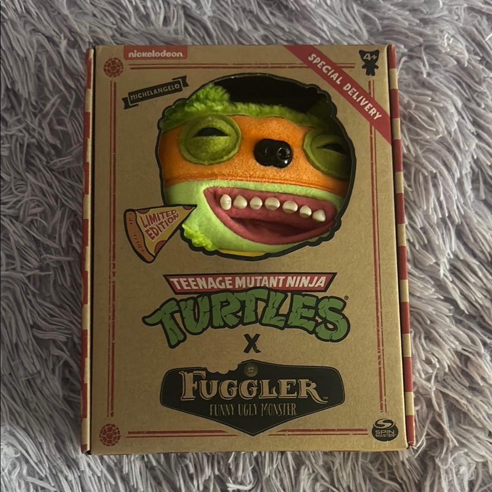 Nickelodeon Reptile Fuggler Toy Green and Orange